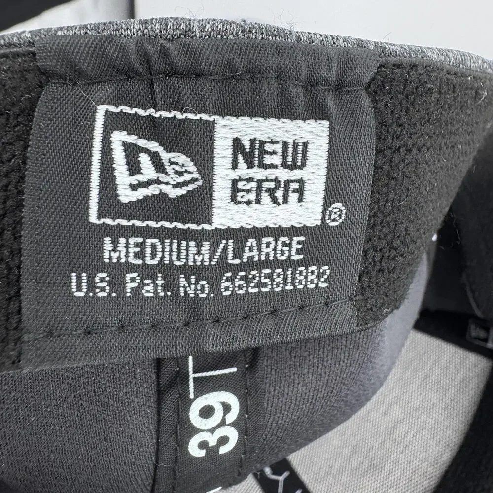 Philadelphia Eagles New Era‎ 39THIRTY Crucial Catch Hat M L Gray Pink Cap Fitted